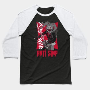 The Anti Simp Ninja Baseball T-Shirt